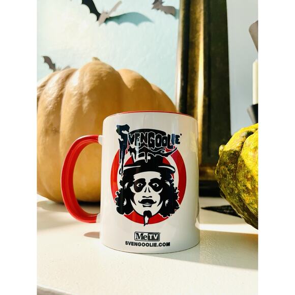 Svengoolie Est 1979 Red Coffee Cup Mug Halloween - Picture 1 of 2